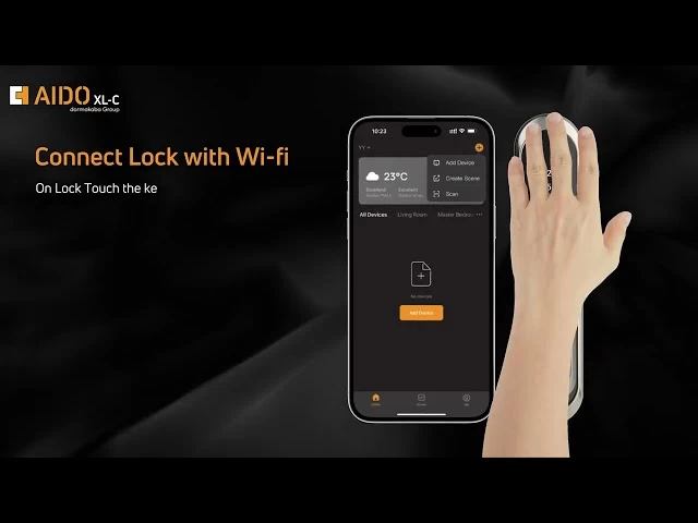  XL-C 4608 - Automatic locking Mortise Digital Door Lock
