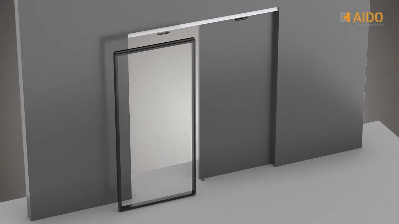XL C 7303 Framed Single Sliding System with Compact 2Way Soft Closing