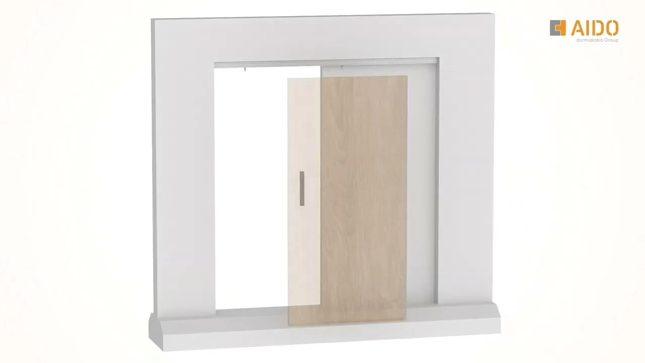 XL C 7363 Wooden 2 way compact Sliding System