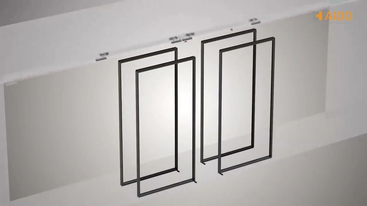 XL C 7308 framed 3+3 synchro sliding System